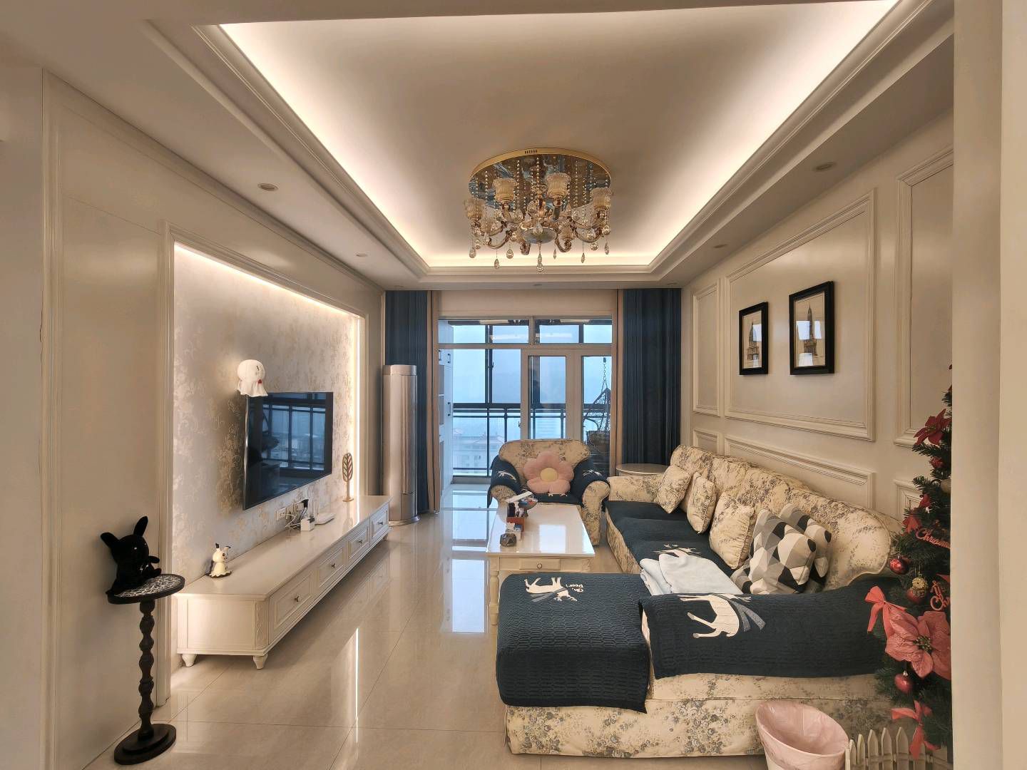 高铁片区·两室两厅·全新装手次租·拎包入住/1600月