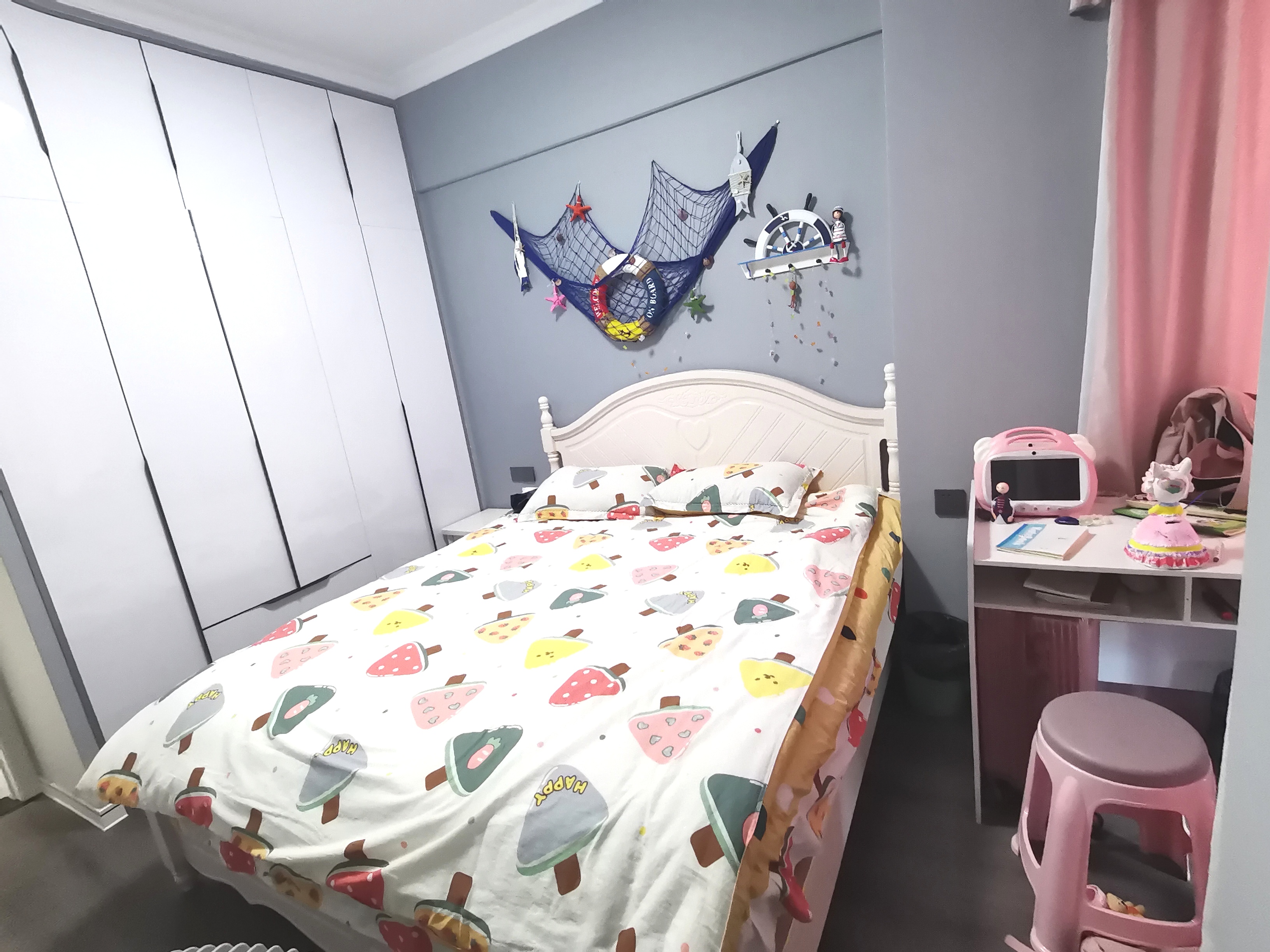凯旋名都电梯中层两室两厅·97平方·全新装修·送入户花园拎包入住售47万