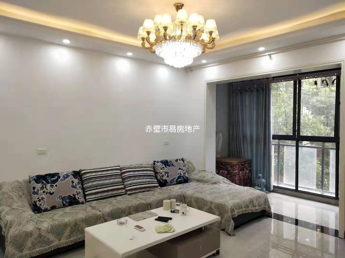 丰业盛世·两室两厅电梯房·只需拎包入住1500/月
