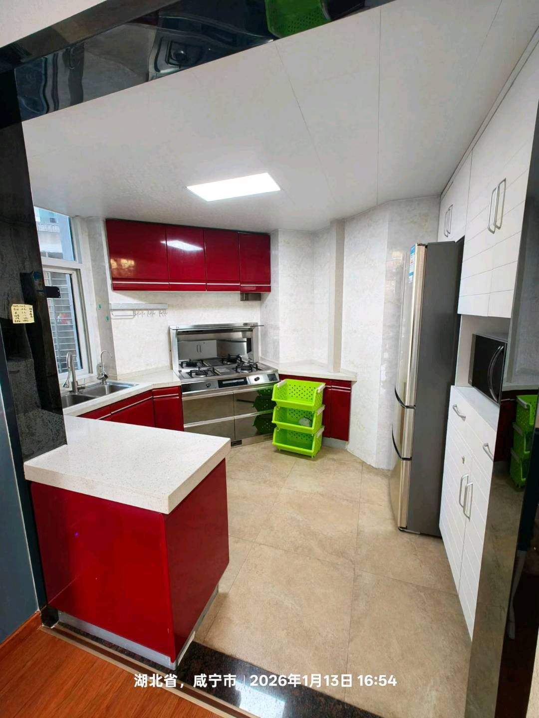 银河花园城·精装修两室·带暖气·带露台租1800/月·非常温馨整洁