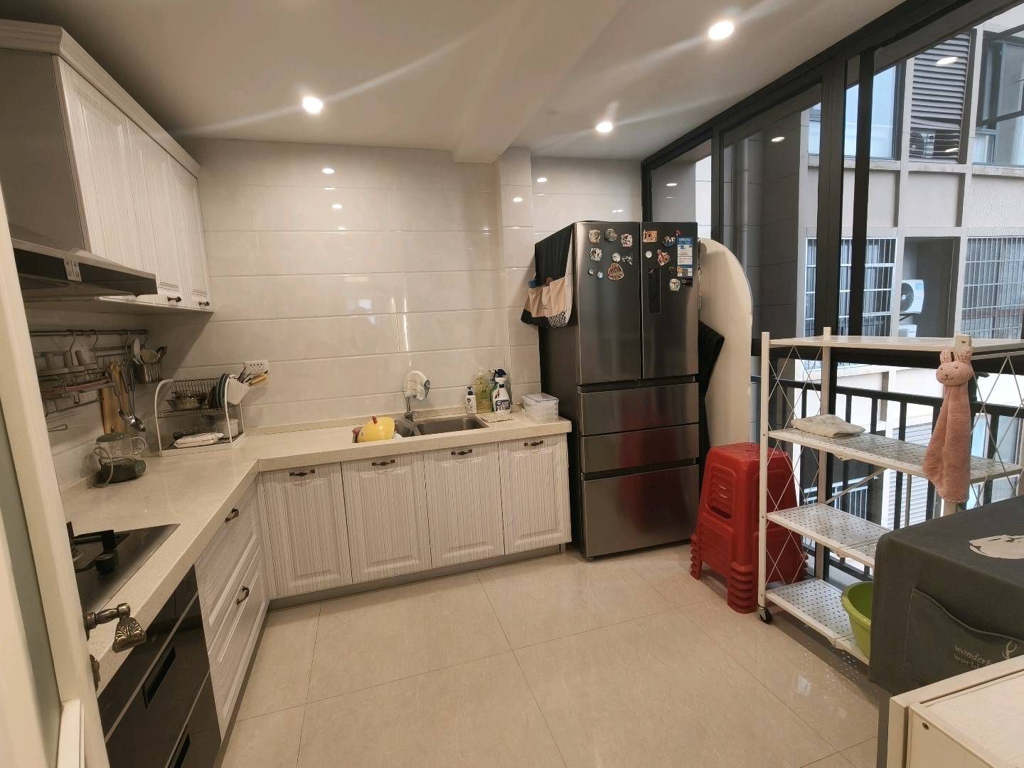 高铁片区·两室两厅·全新装手次租·拎包入住/1600月