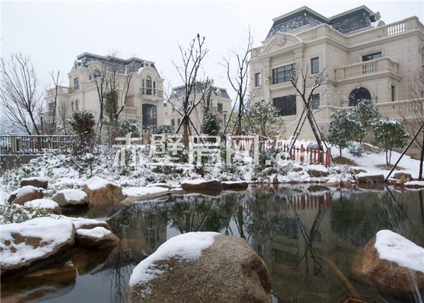赤壁·印象(三号公馆)雪景图