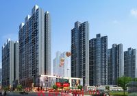 雍景新城8月工程进度 1号楼封顶，2、3号楼奋起直追