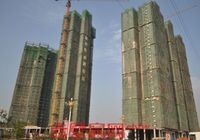 雍景新城9月工程进度 3号楼封顶在即