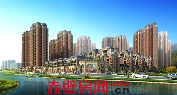 塞纳河畔效果图