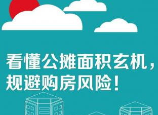 小编图文教你 一分钟看懂公摊面积的那些事