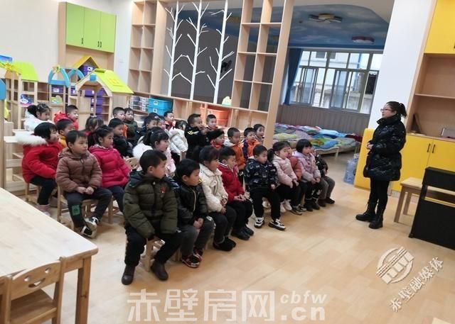 新學期開啟新希望 赤壁市赤馬港中心幼兒園開園