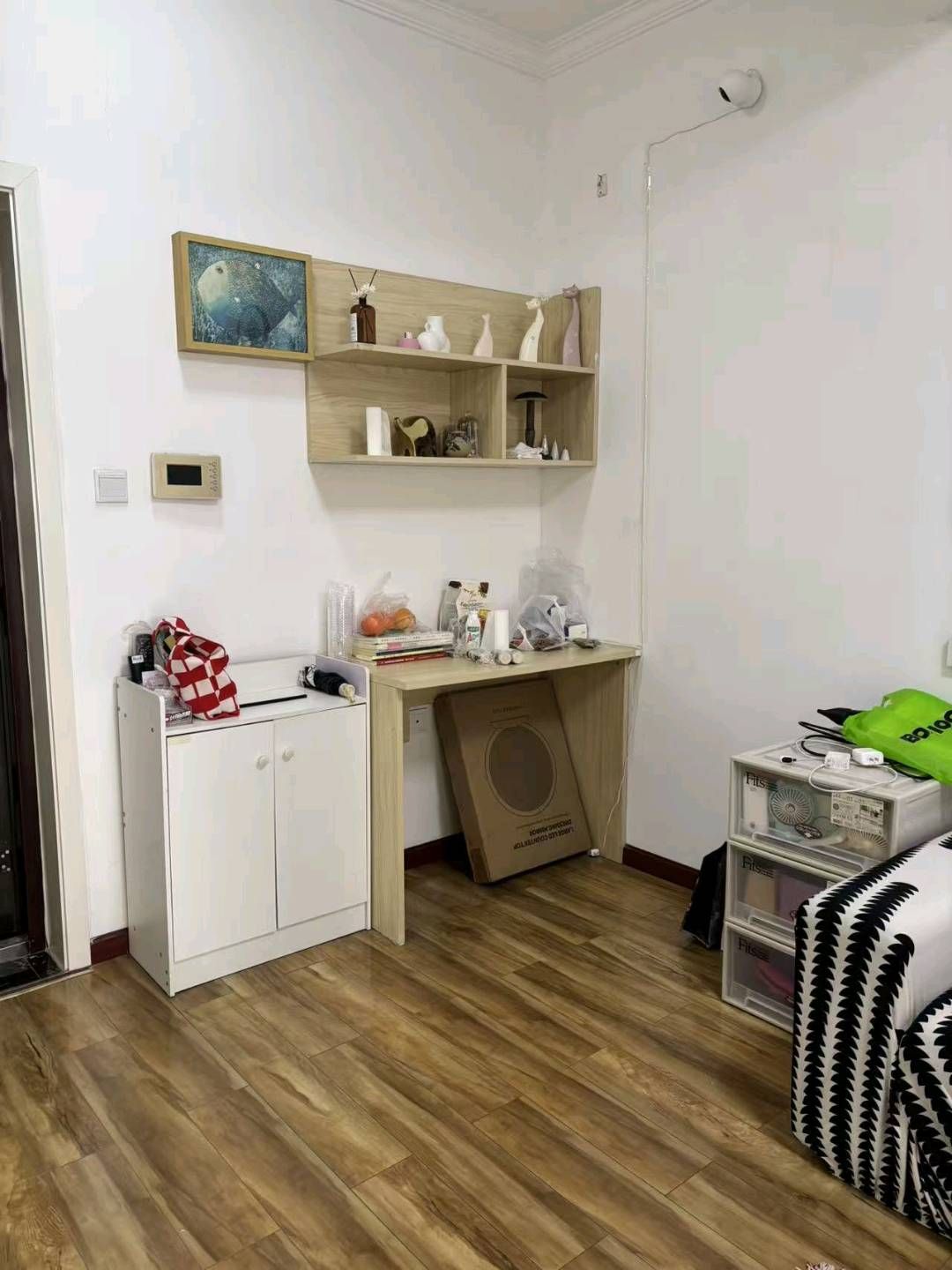 御龙学府·一室一厅·陪读好房出租·有两张床·出租1000/月