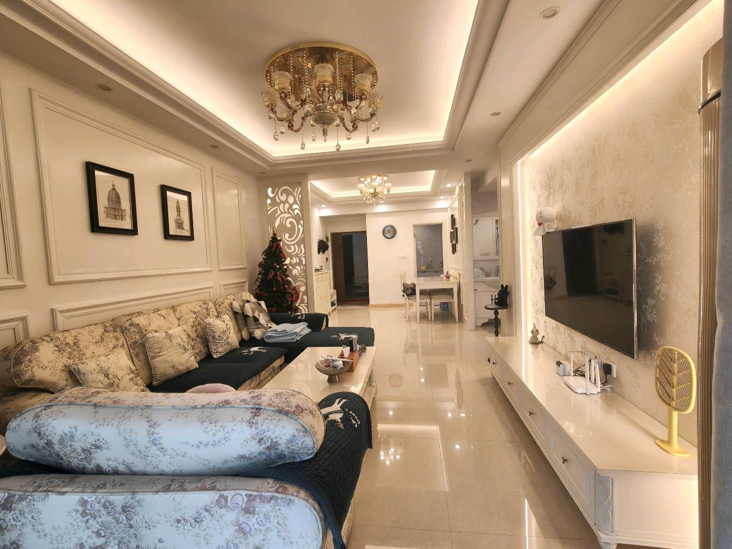 高铁片区·两室两厅·全新装手次租·拎包入住/1600月