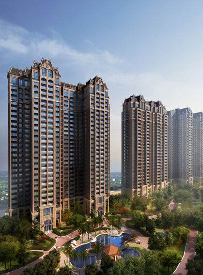 赤壁印象28楼4房2厅2卫